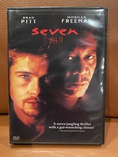 Seven DVD David Fincher Brad Pitt Morgan Freeman