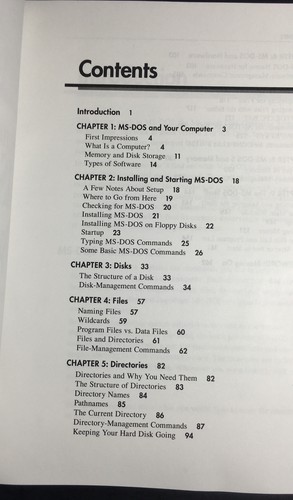 Compudyne The Concise Guidebook Software for MS-DOS Microsoft Version 5.0 3 1/2 - Afbeelding 4 van 9