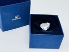 Swarovski® Small Crystal Diamond Cut Heart Brooch Pin