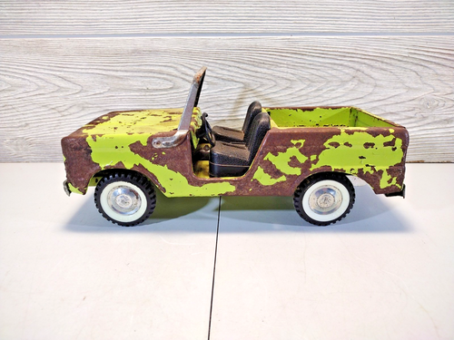 Vtg Nylint Ford Bronco N-8200 Lime Green 1960’s 11”