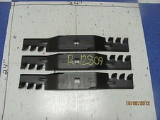 3 USA MADE BLADES FOR MTD CUB CADET 50" DECK, 942-04053-X MADE IN AMERICA !!!!!!
