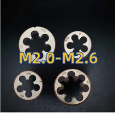 1pcs Metric Right / Left Hand Die M2/M2.3/M2.6 Fine / Coarse Threading Tools