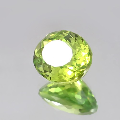 Natürlich Ceylon Grün Peridot Saphir 4.20 Karat Lose Oval Schliff Edelstein - Bild 3 von 6