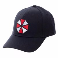 Resident Evil Umbrella Corp Logo Mens Flex Hat Cap on sale Resident Evil Umbrella Corp Logo Mens Flex Hat Cap on sale