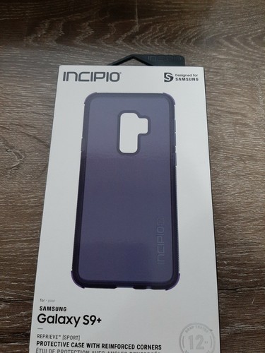 Incipio purple cell phone protective case w/reinforced corners for Galaxy S9+ - Picture 2 of 8