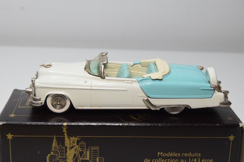 B49 1:43 BROOKLIN BRK 39 1953 OLDSMOBILE FIESTA WHITE BLUE MIB - Picture 3 of 17