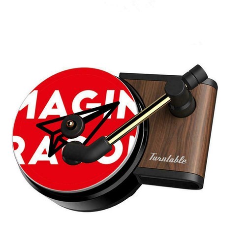Air Freshener Phonograph Turntable Air Fresh Record Hot Clip Player PerfumeSD342 - Picture 4 of 14