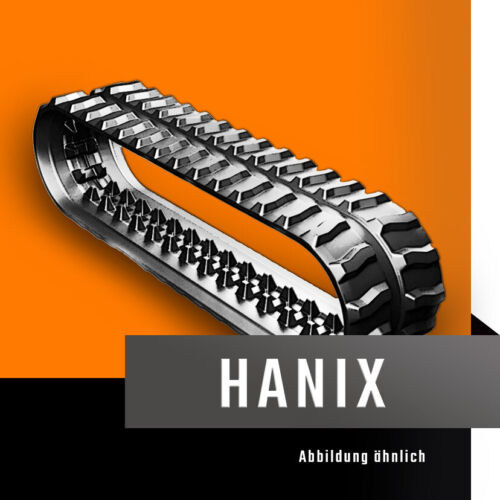 Gummiketten für HANIX Minibagger | Sonderpreis ab 2 Stück | Für alle Modelle - Bild 3 von 4