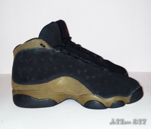 Air Jordan 13 Retro olive. Size 5 - Picture 6 of 10