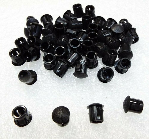 x15 3/8 HEYCO SB-375-281 2017 NYLON BLK SNAP BUSHING PLASTIC HOLE WIRE PROTECTOR - Picture 4 of 10