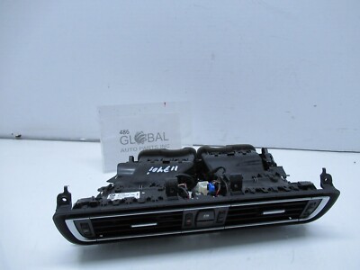 09-15 BMW F01 F02 7 SERIES DASHBOARD CENTER AIR VENT W HAZARD SWITCH OEM