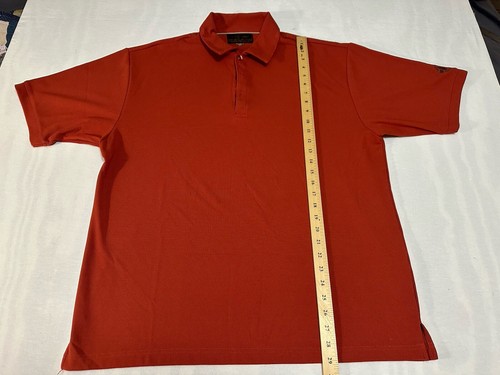 Woodford Reserve Polo Golf Shirt Size XL Double Oaked Kentucky Bourbon RUST RED - 第 4/11 張圖片
