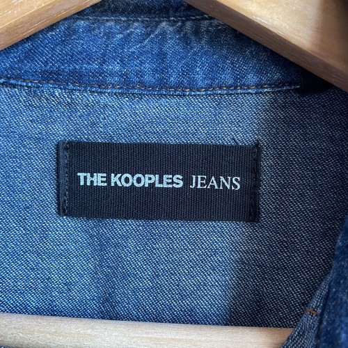 The Kooples Western Denim Shirt Size M - Picture 6 of 8