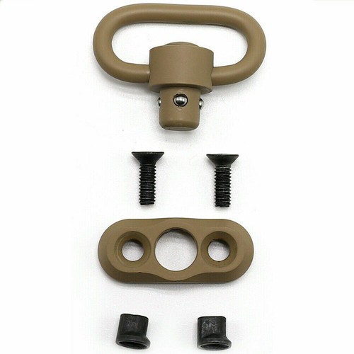 1.25 inch Sling Swivel Rail Attachment Kit Updated Tan Color Printed For Hunting - Picture 6 of 7