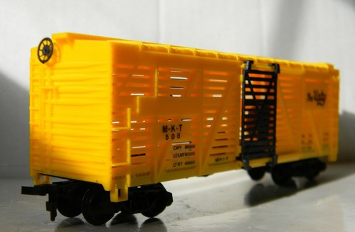 Model Power Stock Car ~ Missouri Kansas & Texas ~ Rd# MKT 508 With 3 Pigs - HO - Picture 9 of 10