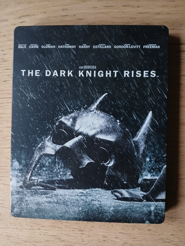 The Dark Knight Rises (Blu-Ray, 2 Blu-Ray Discs) SteelBook Batman Christian Bale - Picture 1 of 1