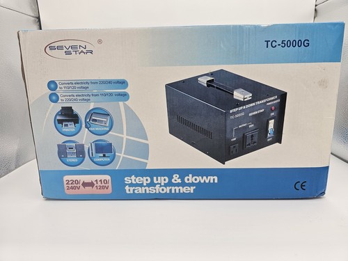 Sevenstar TC-5000 Trasformatore Step Up/Step Down (5.000 W) - Foto 2 di 5