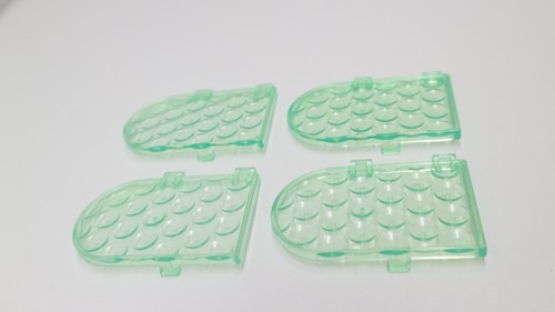 playmobil castle green window x4 use 3447 3888 3440 3444 3445 3666 - Picture 2 of 5