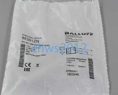 1 PCS NEW IN BOX BALLUFF Proximity switch sensor BES M12MI-PSH80B-S04G BES01ZN