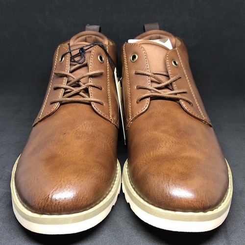 Men’s Chukka Dress Boots Leather Brown 9 Comfort Insoles MADDEN NYC Adam SALE NB - Picture 11 of 24