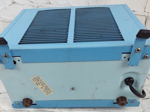 Vintage Markel Automatic Electric Heater Metal Blue Works Great - Imagen 6 de 6