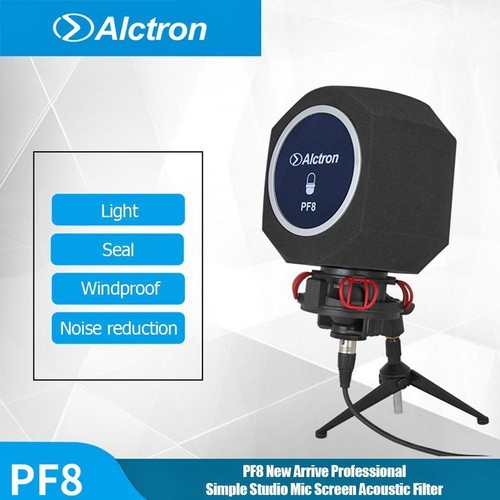 PF8 Studio Mic Screen Acoustic Filter Desktop Recording Wind Screen - Picture 8 of 8