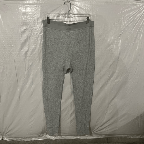 Leggings a costine in cotone grigio erica chiaro Skims nuovi con etichette taglia 2X $56 - Foto 2 di 7