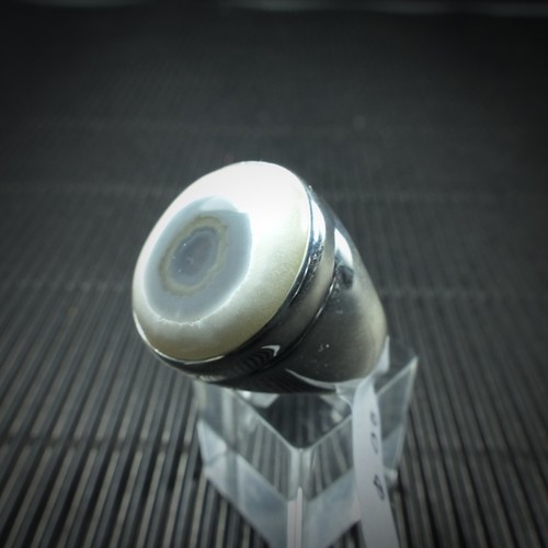 Ring Gr. 60, Silber 925, mit einem Solareye Quartz Cabochon aus Nordindien - Bild 3 von 3