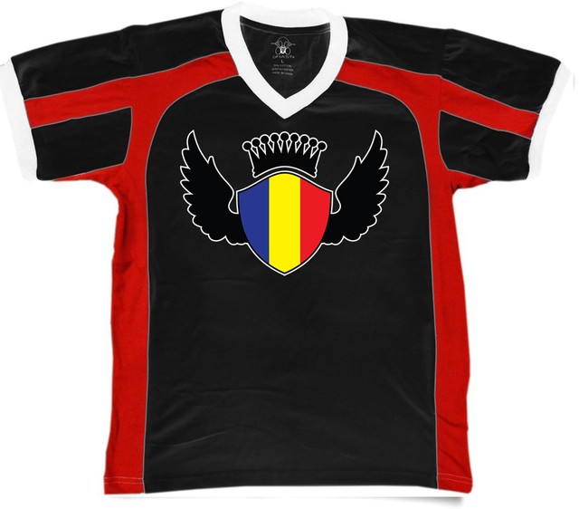 Romania Flag Rumania Roumania Mandrie Romanian Pride Mens T-shirt