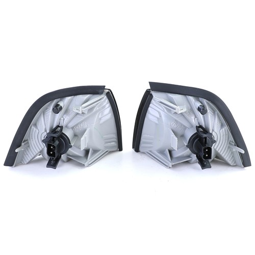Blinker Schwarz Smoke Paar passt für 3er BMW E36 Limousine Touring Compact 90-98 - Picture 8 of 8