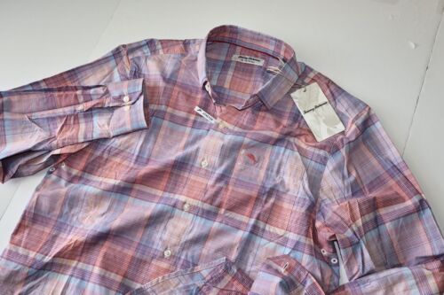 Tommy Bahama Siesta Key Shirt Charmed Check Peel Purple LS New Large L - Picture 3 of 4
