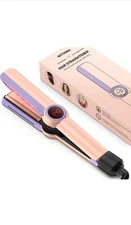 Infrared Flat Iron Hair Straightener - 1.3 Inch Ceramic Plate with Ionic for An