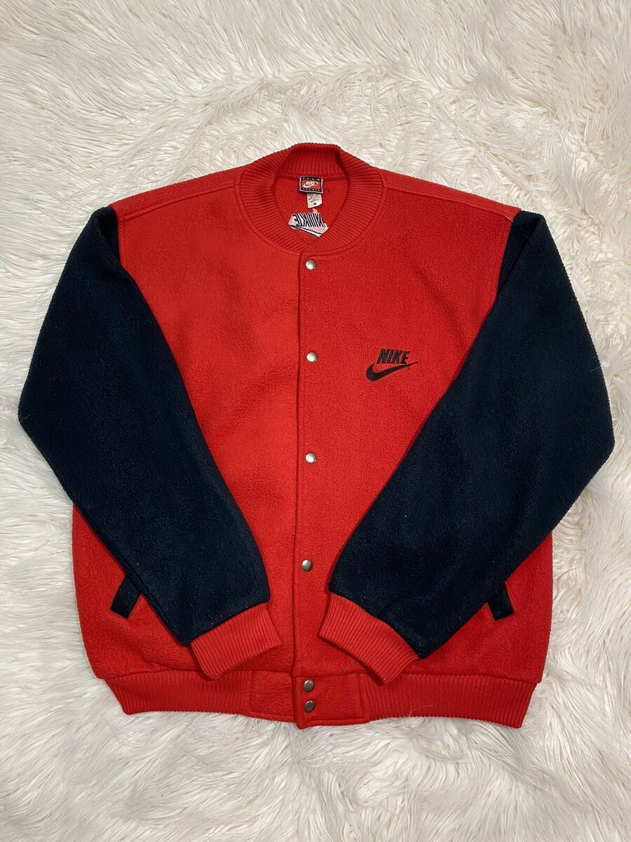 Vintage Nike Varsity Bomber Jacket Mens Size XL 100 Vintage Nike Varsity Bomber Jacket Mens Size XL 100