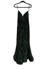 Portia Scarlett Emerald Geen Sequin Dress Size 6, worn once.