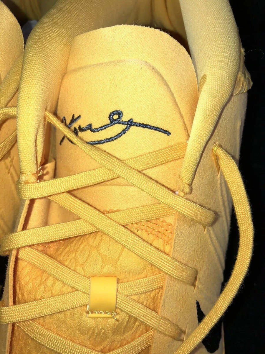 Nike Kobe Bryant AD Mamba Mentality Fearless Shoes Yellow