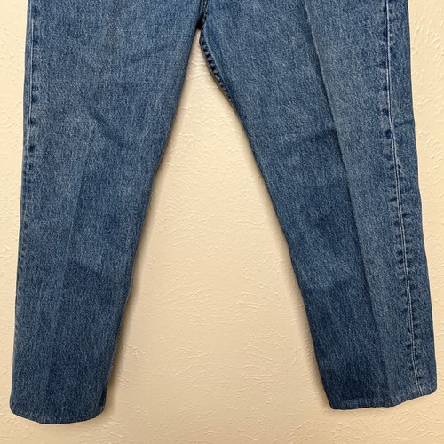 Levis 501 Jeans Womens 31x30 (30x26) Blue Button Fly Straight Vintage 90s USA - Picture 20 of 23