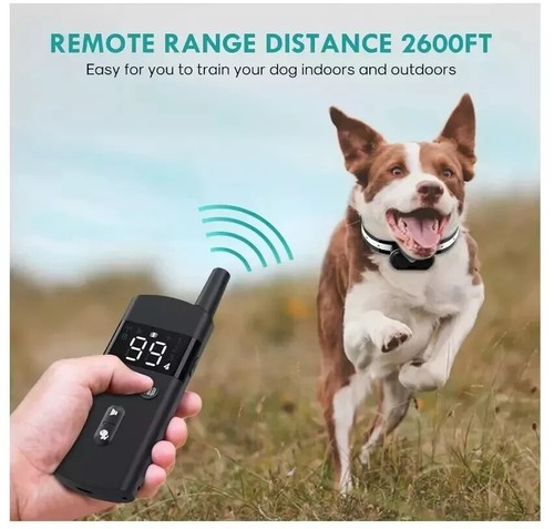 2600 FT Remote Dog Shock Training Collar Rechargeable Waterproof pet dog trainer - Picture 4 of 6