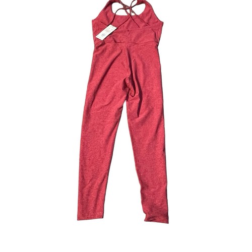 Calia LustraLux Bodysuit One Piece Bricklayer Heather Back Straps XS NWT - Picture 8 of 12