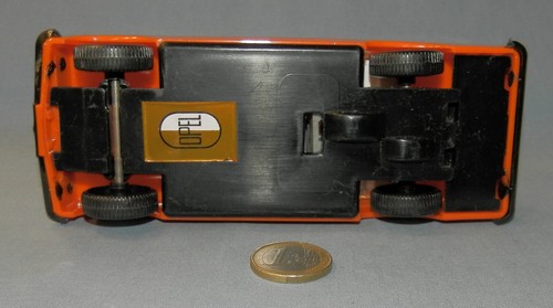 VEB Plasticart 1/30 Ref. 23450: Opel Rekord B Coupe (orange) - Bild 12 von 12