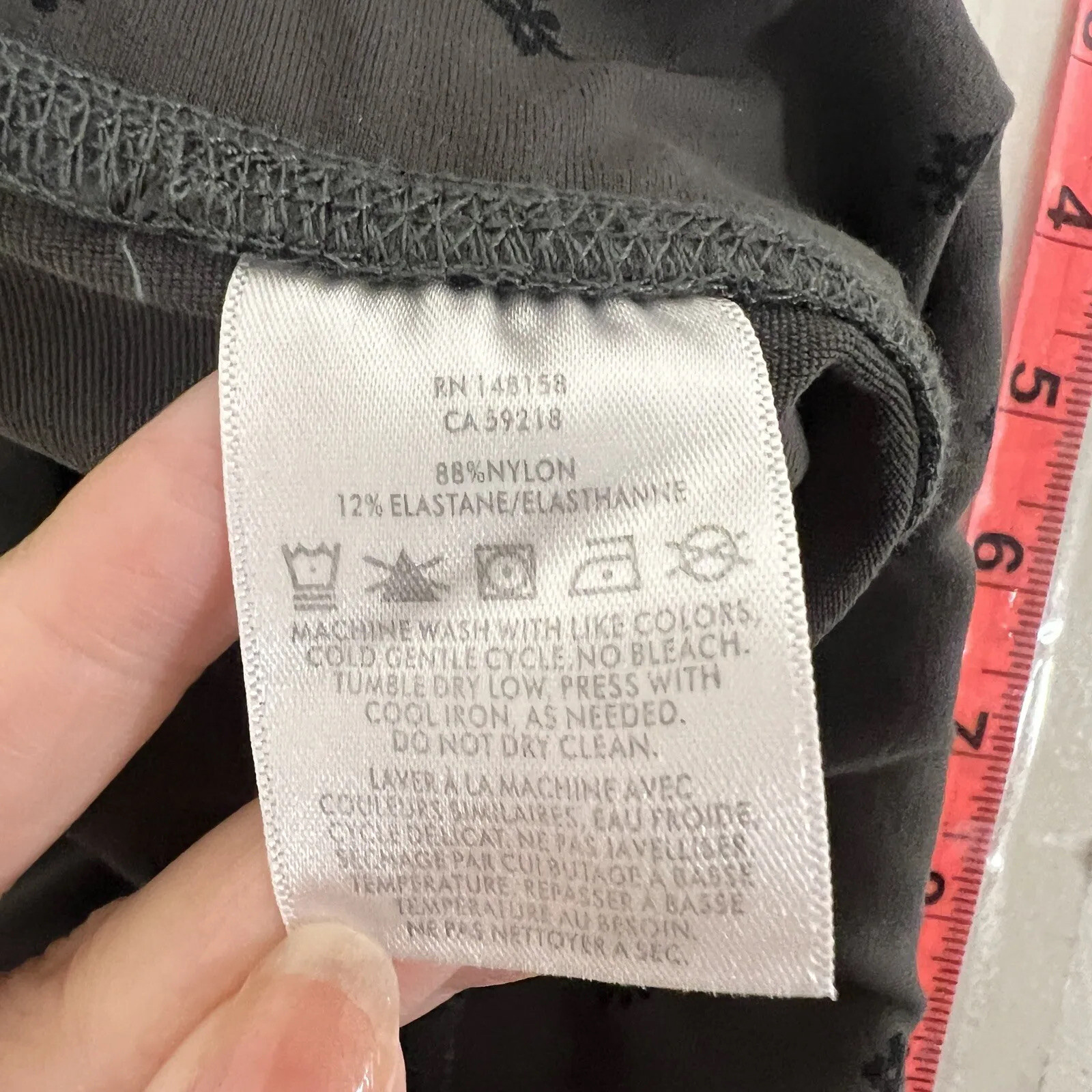 Pendleton XL Grey Patterned Legging Pants Pull-On… - image 6