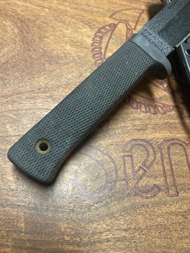 VINTAGE/DISCONTINUED COLD STEEL SRK CARBON V FIXED BLADE KNIFE-W/SHEATH-USA-🇺🇸 - Picture 12 of 14