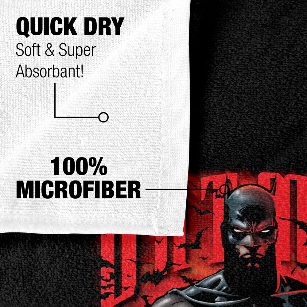 Batman Red Knight Officially Licensed Beach Towel 30"x60"