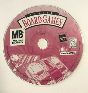 Milton Bradley Classic Board Games Pc Computer Cd Disc Ebay