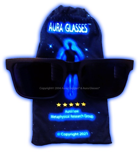 LUNETTES AURA OFFICIELLES DICYANINE fantôme chasse uv ouija emf evp détecteur psychique - Photo 7 sur 9