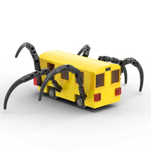MOC: Ch00 Ch00 Charles / BUS EATER / Spider Bus Devil 165 Pieces Creative Toys - Picture 9 of 11