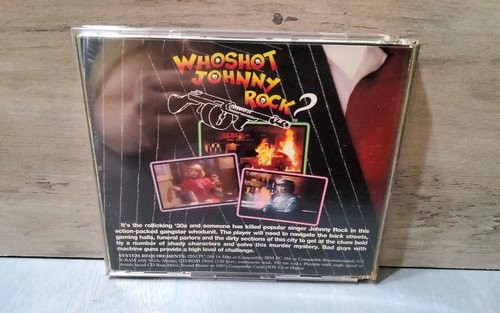 Who Shot Johnny Rock? 1994 PC Version, Live Action Shooting Game CD-Rom - Bild 4 von 4