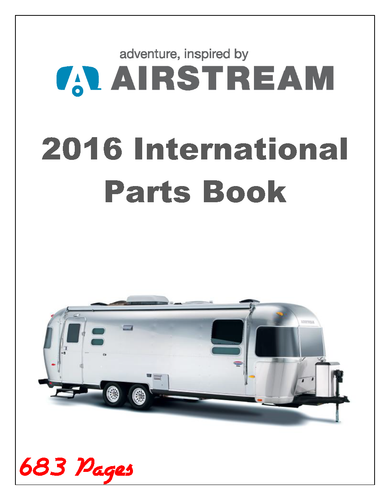 2006-2017 Airstream Travel Trailers Motorhomes Owners MANUALS + PARTS LISTS - Picture 148 of 172