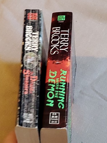 2 By Terry Brooks - Running With The Demon (1998) & Druid Of Shannara (1992) PB - Imagen 4 de 6