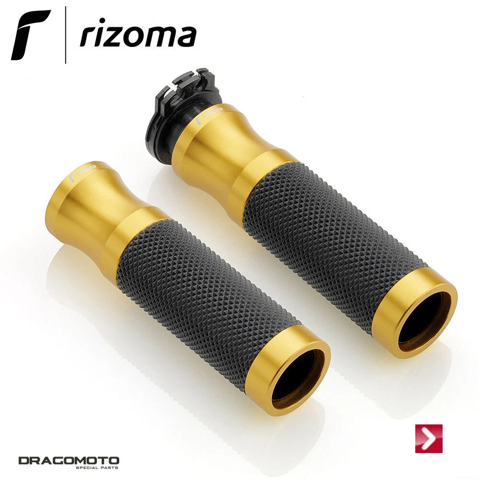 DUCATI Multistrada 1200 S Sport 2010-2012 Manopole Sport RIZOMA GR205G Oro Foto 2 de 4