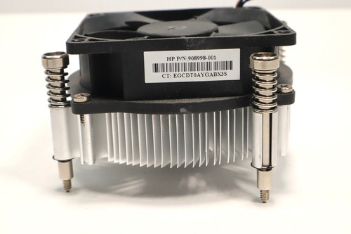 HP ProDesk 600 G3 Heatsink and 4 Pin Fan 908998-001 BLK1006 - Picture 3 of 4